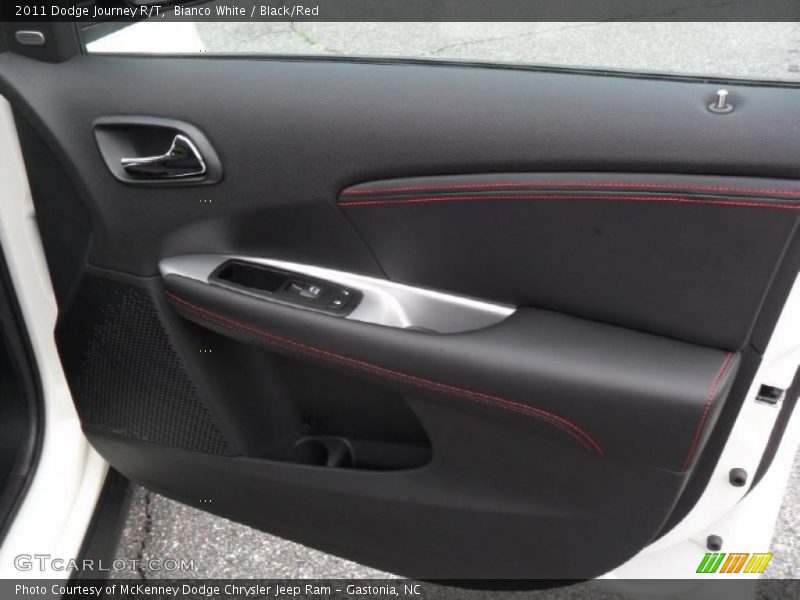 Bianco White / Black/Red 2011 Dodge Journey R/T