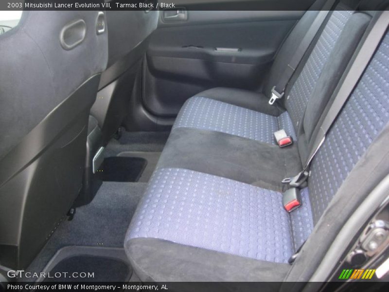  2003 Lancer Evolution VIII Black Interior