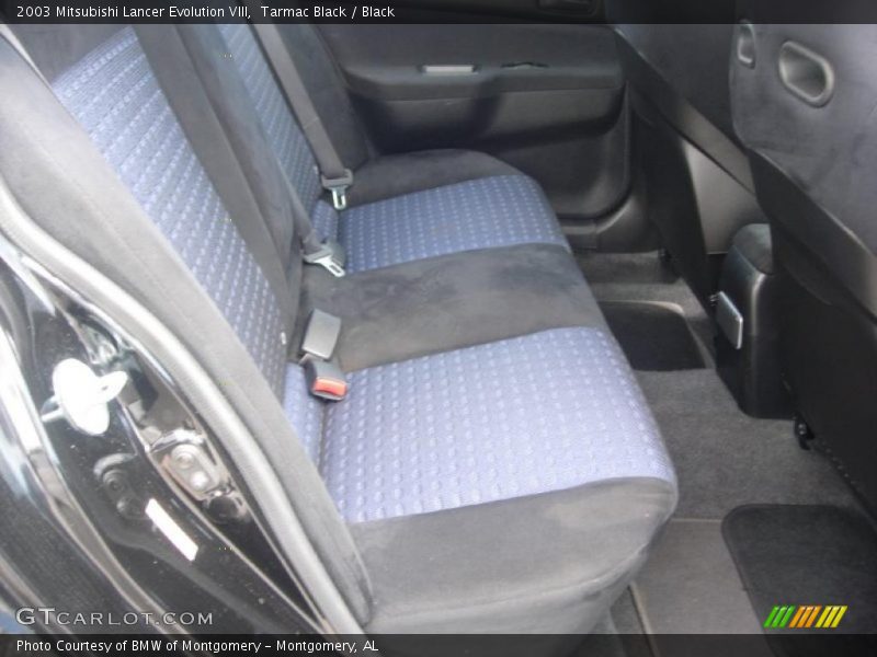 2003 Lancer Evolution VIII Black Interior