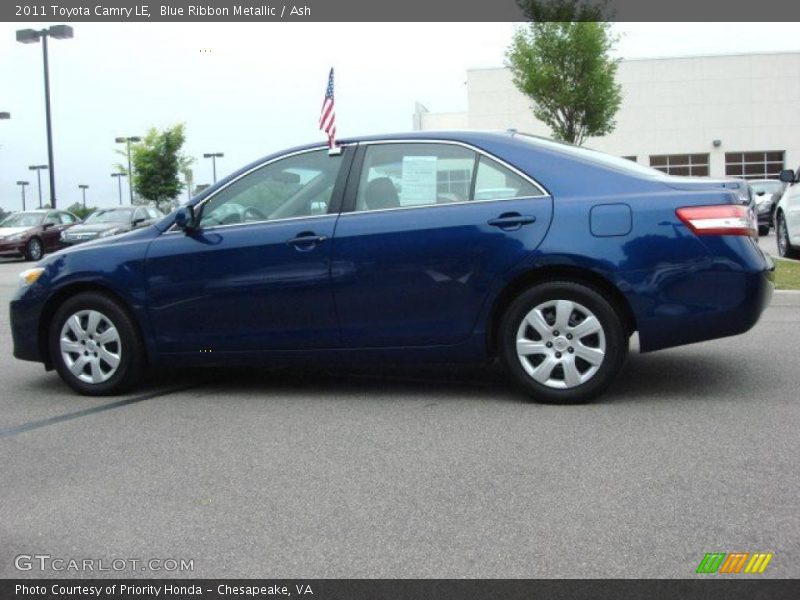 Blue Ribbon Metallic / Ash 2011 Toyota Camry LE