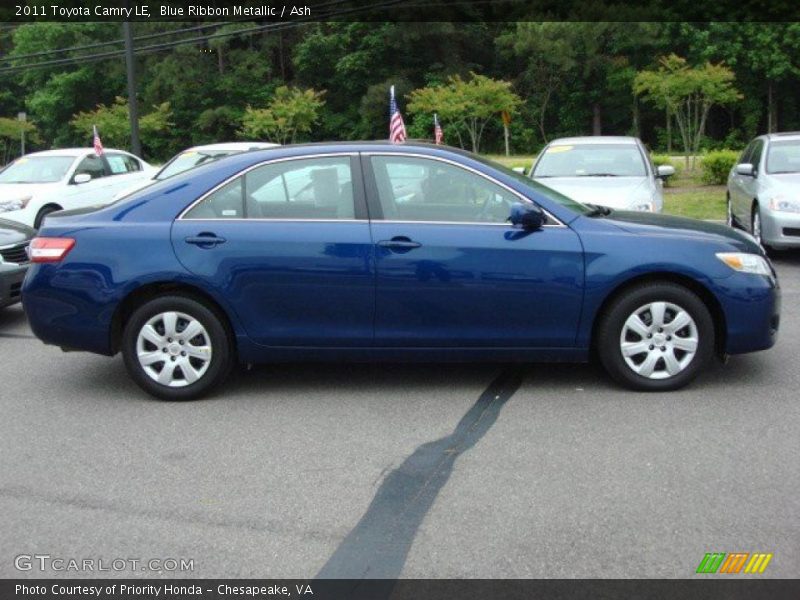 Blue Ribbon Metallic / Ash 2011 Toyota Camry LE