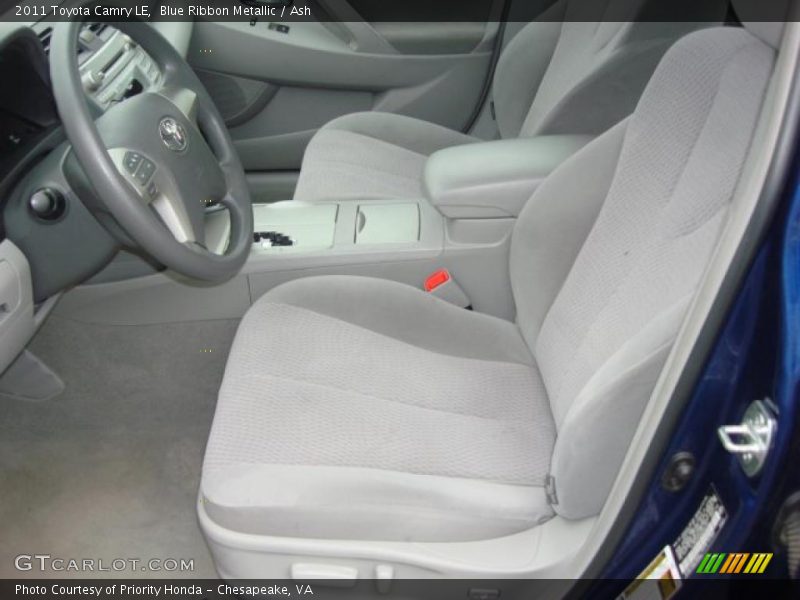 Blue Ribbon Metallic / Ash 2011 Toyota Camry LE