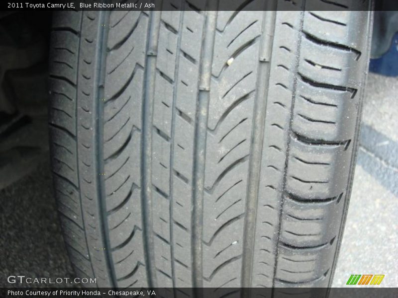 Blue Ribbon Metallic / Ash 2011 Toyota Camry LE