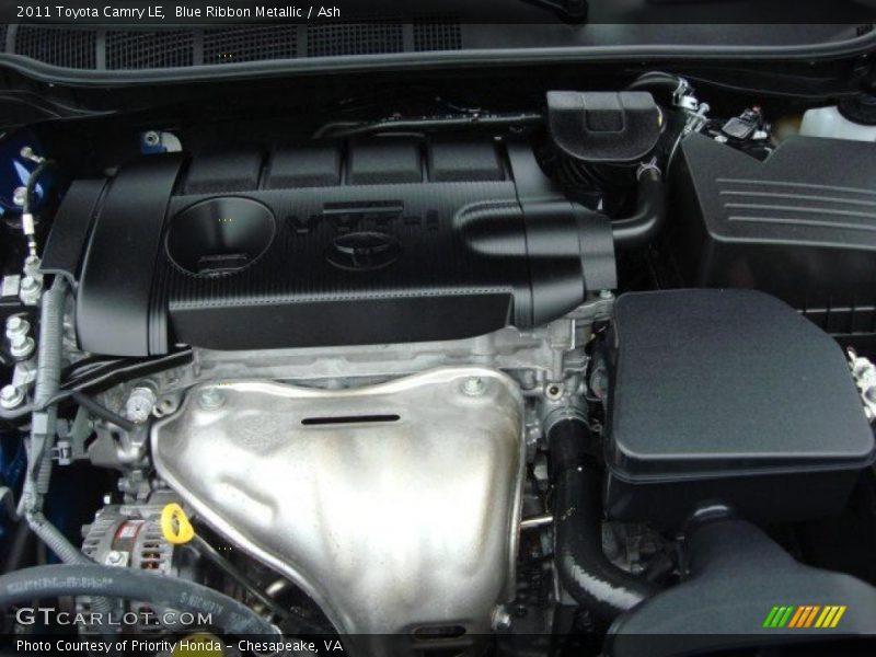 Blue Ribbon Metallic / Ash 2011 Toyota Camry LE