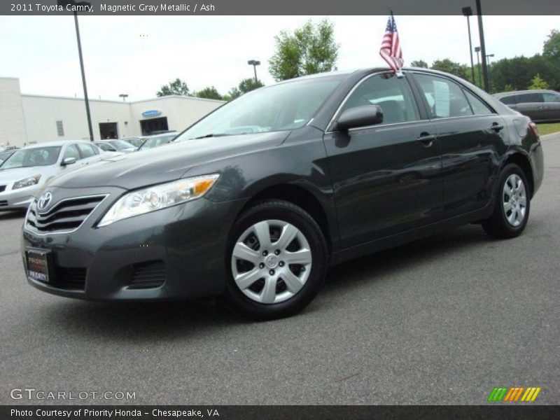 Magnetic Gray Metallic / Ash 2011 Toyota Camry