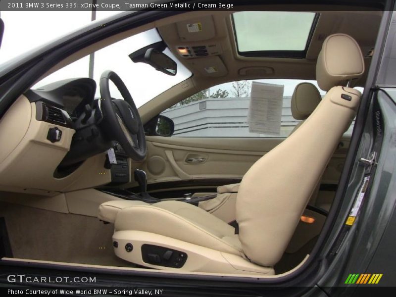  2011 3 Series 335i xDrive Coupe Cream Beige Interior