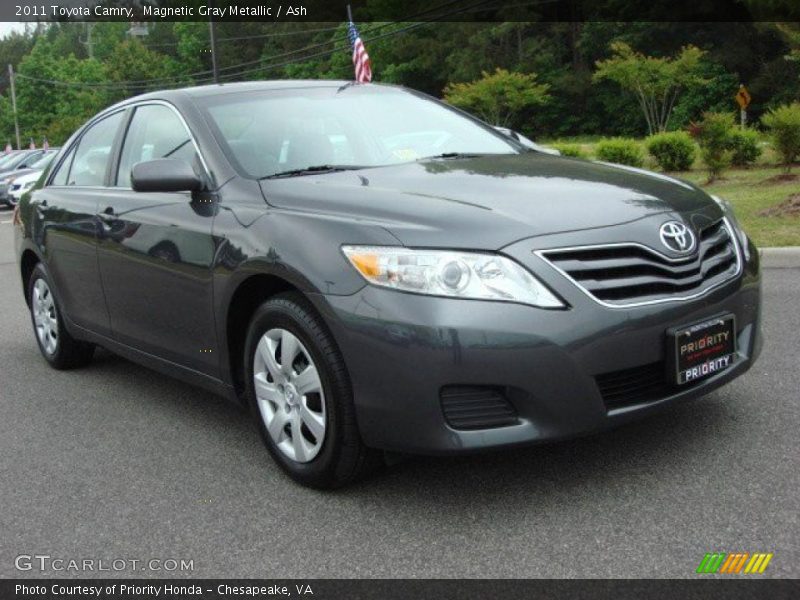 Magnetic Gray Metallic / Ash 2011 Toyota Camry