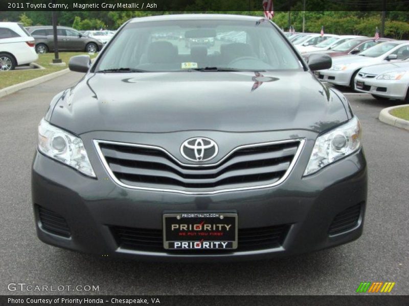 Magnetic Gray Metallic / Ash 2011 Toyota Camry