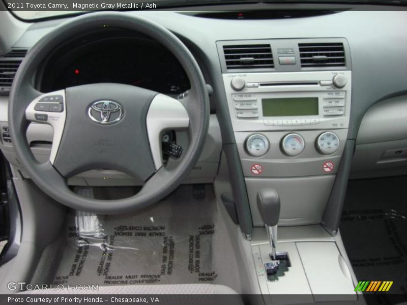 Magnetic Gray Metallic / Ash 2011 Toyota Camry