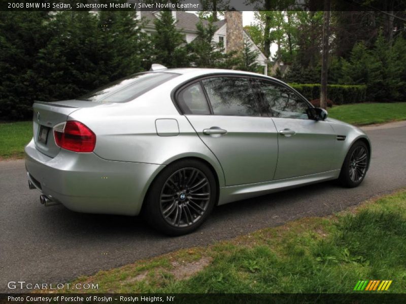 Silverstone Metallic / Silver Novillo Leather 2008 BMW M3 Sedan