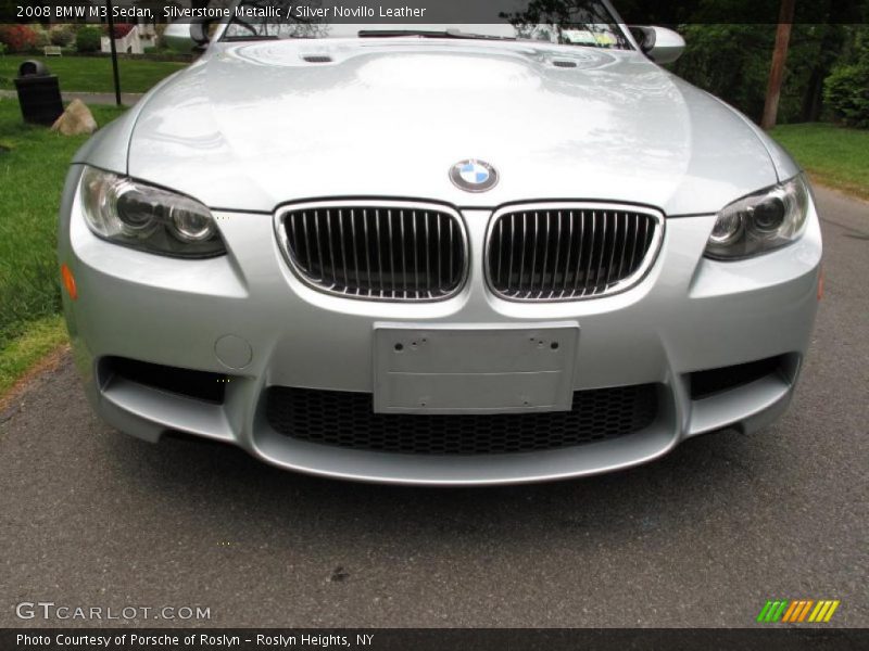 Silverstone Metallic / Silver Novillo Leather 2008 BMW M3 Sedan