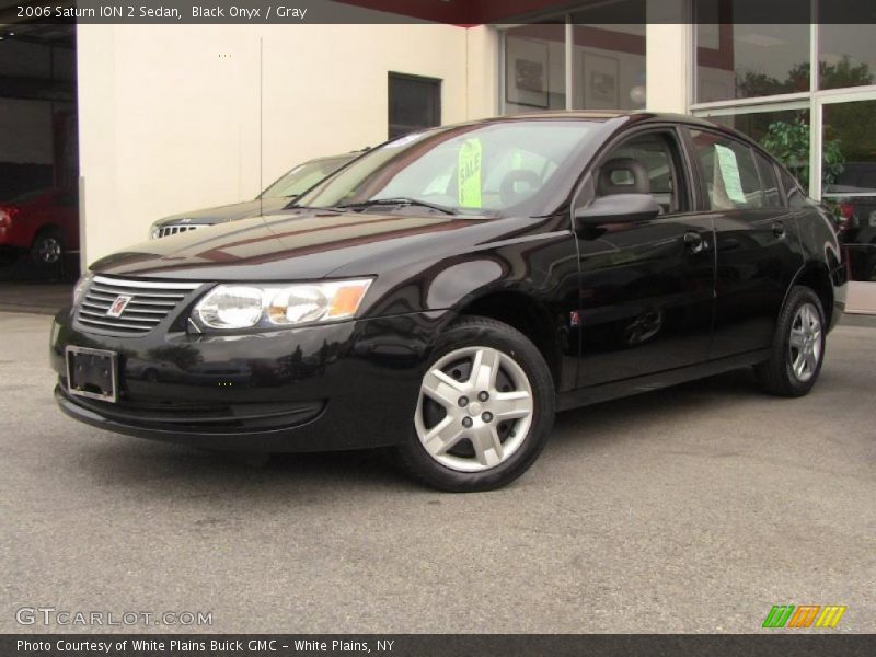Black Onyx / Gray 2006 Saturn ION 2 Sedan