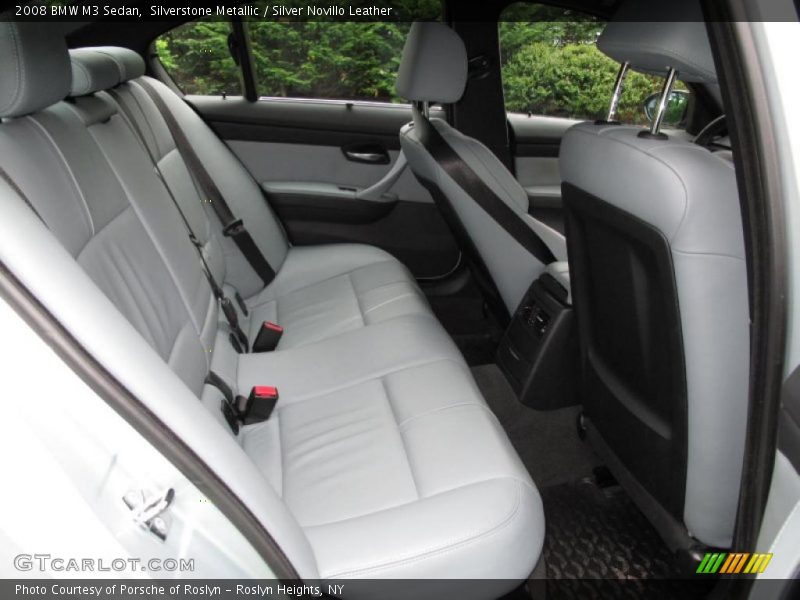  2008 M3 Sedan Silver Novillo Leather Interior