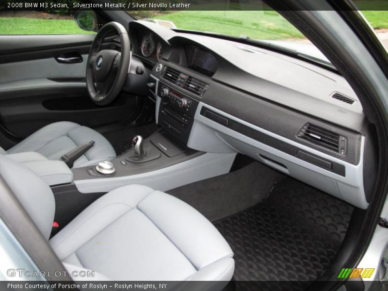  2008 M3 Sedan Silver Novillo Leather Interior