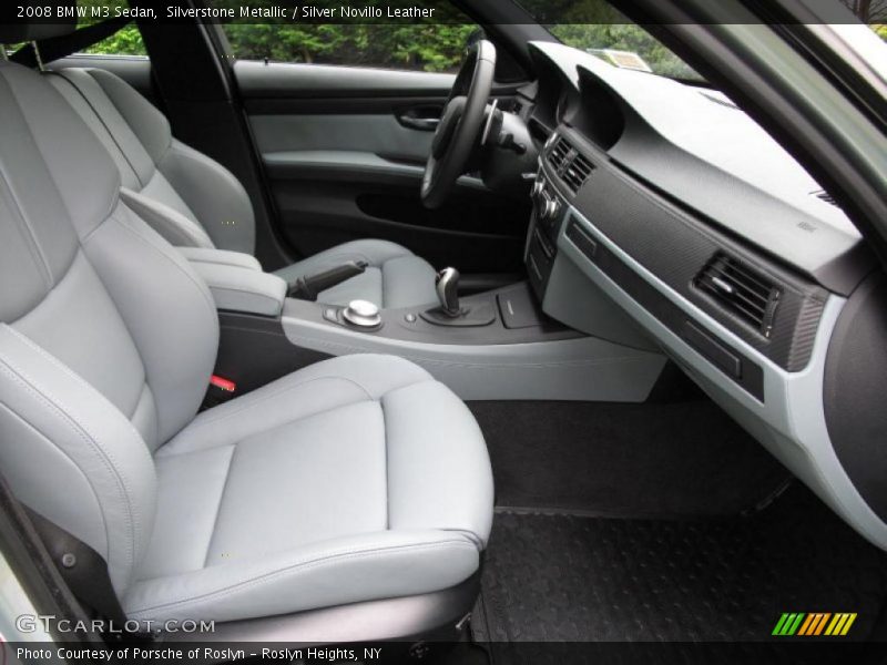  2008 M3 Sedan Silver Novillo Leather Interior