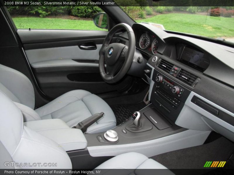  2008 M3 Sedan Silver Novillo Leather Interior