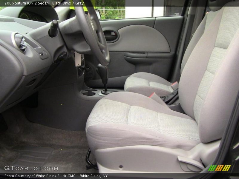 Black Onyx / Gray 2006 Saturn ION 2 Sedan