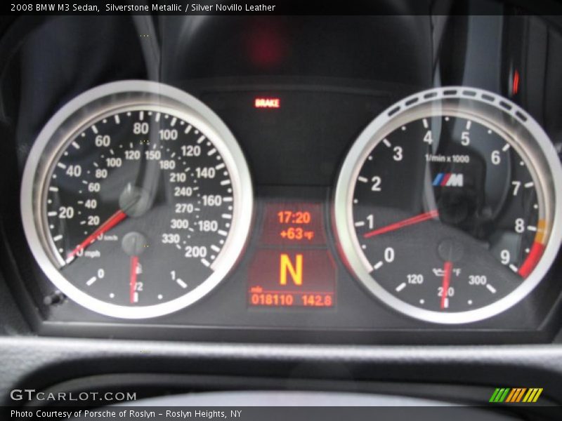  2008 M3 Sedan Sedan Gauges