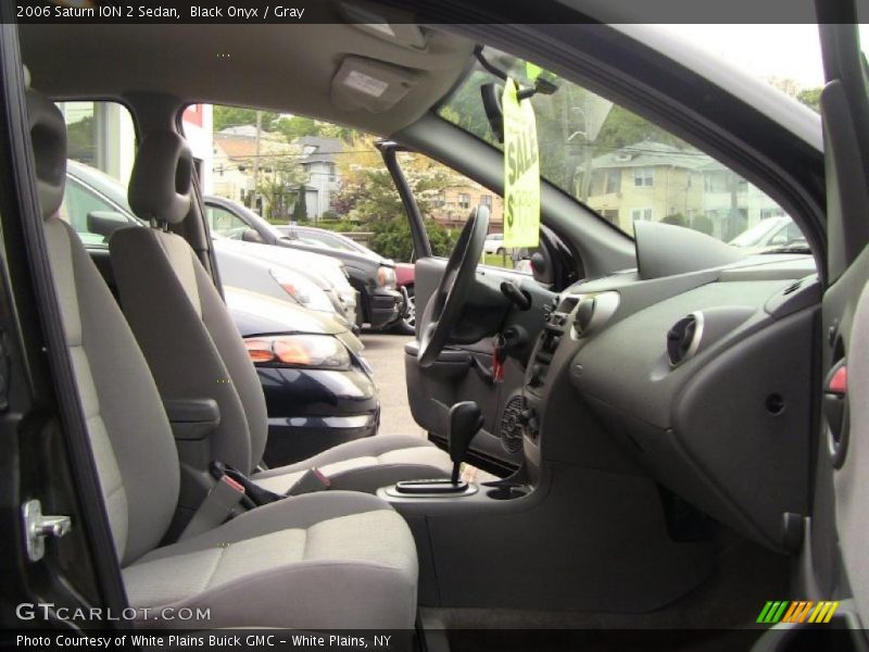 Black Onyx / Gray 2006 Saturn ION 2 Sedan