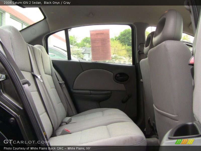 Black Onyx / Gray 2006 Saturn ION 2 Sedan