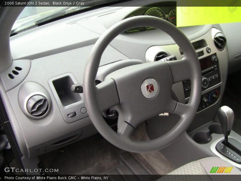 Black Onyx / Gray 2006 Saturn ION 2 Sedan