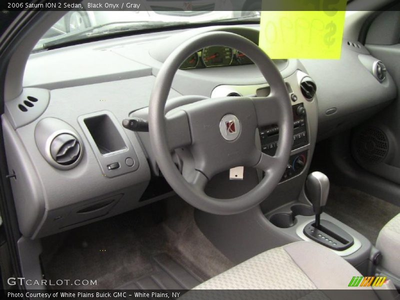 Black Onyx / Gray 2006 Saturn ION 2 Sedan