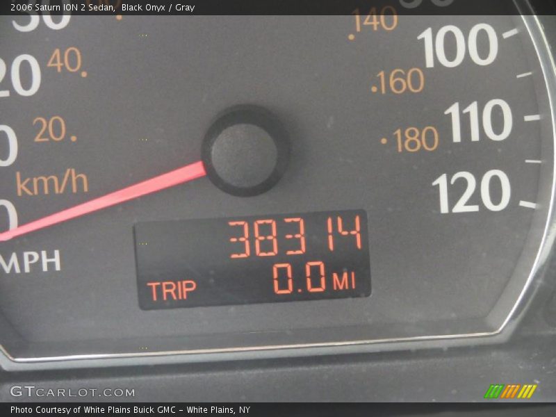Black Onyx / Gray 2006 Saturn ION 2 Sedan