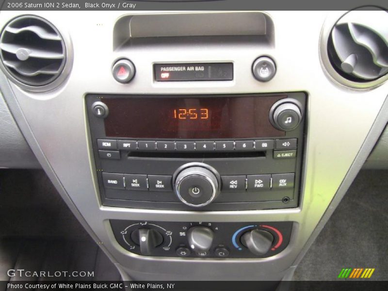 Black Onyx / Gray 2006 Saturn ION 2 Sedan