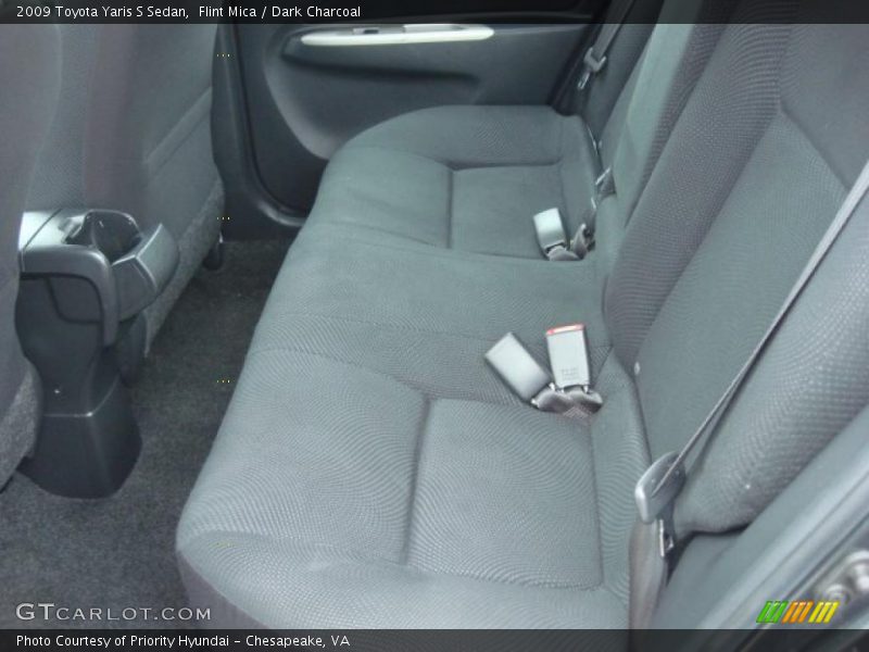 Flint Mica / Dark Charcoal 2009 Toyota Yaris S Sedan