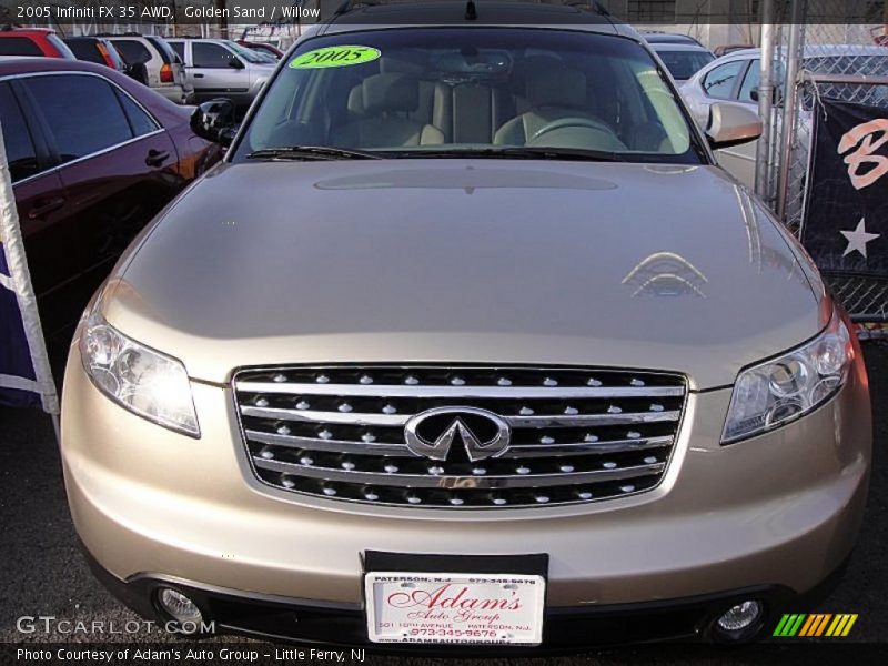 Golden Sand / Willow 2005 Infiniti FX 35 AWD