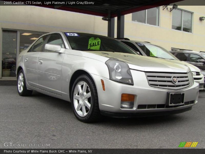 Light Platinum / Light Gray/Ebony 2005 Cadillac CTS Sedan