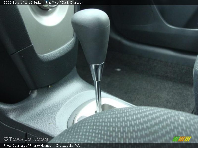 Flint Mica / Dark Charcoal 2009 Toyota Yaris S Sedan
