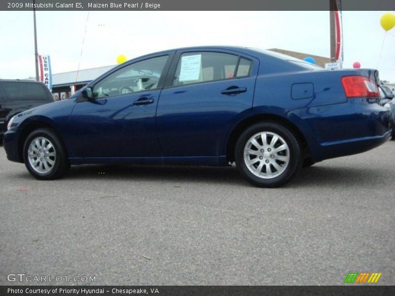 Maizen Blue Pearl / Beige 2009 Mitsubishi Galant ES