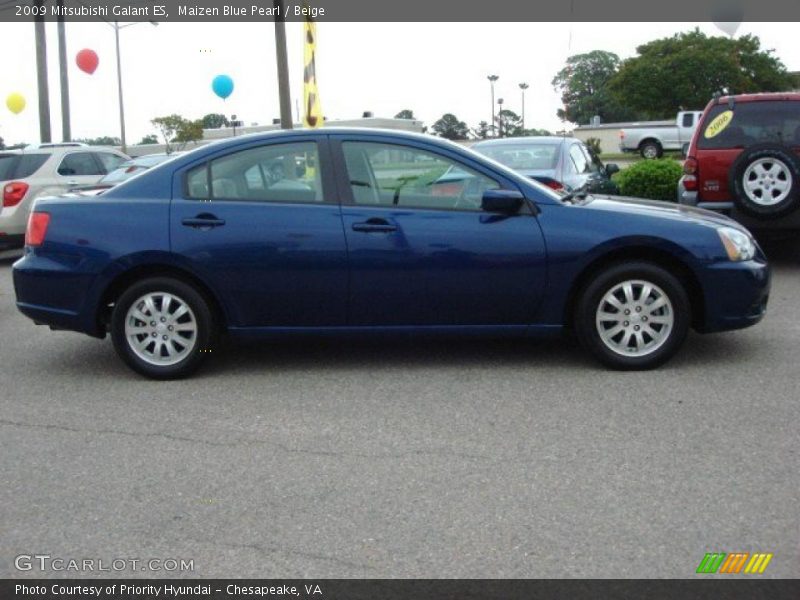 Maizen Blue Pearl / Beige 2009 Mitsubishi Galant ES