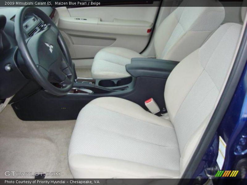 Maizen Blue Pearl / Beige 2009 Mitsubishi Galant ES
