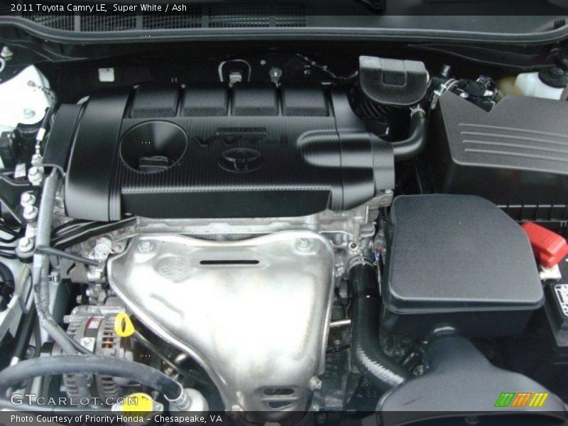 Super White / Ash 2011 Toyota Camry LE