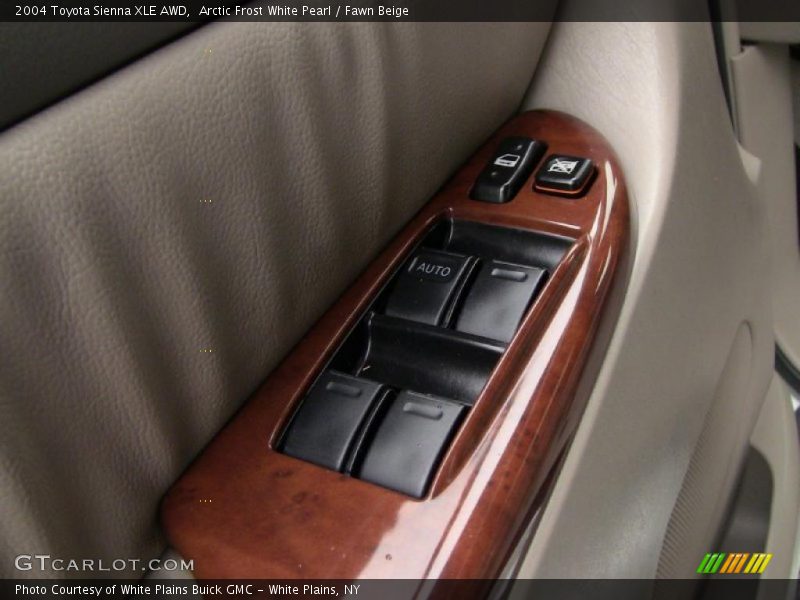 Arctic Frost White Pearl / Fawn Beige 2004 Toyota Sienna XLE AWD