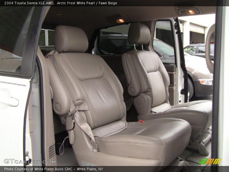 Arctic Frost White Pearl / Fawn Beige 2004 Toyota Sienna XLE AWD