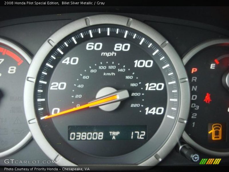 Billet Silver Metallic / Gray 2008 Honda Pilot Special Edition