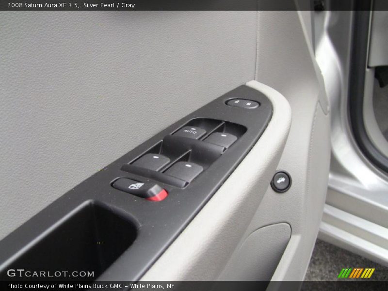 Silver Pearl / Gray 2008 Saturn Aura XE 3.5