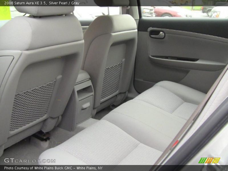 Silver Pearl / Gray 2008 Saturn Aura XE 3.5
