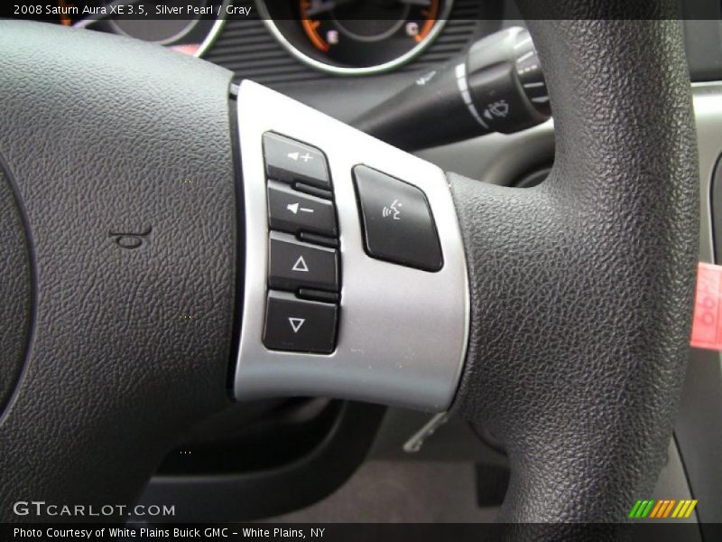 Silver Pearl / Gray 2008 Saturn Aura XE 3.5