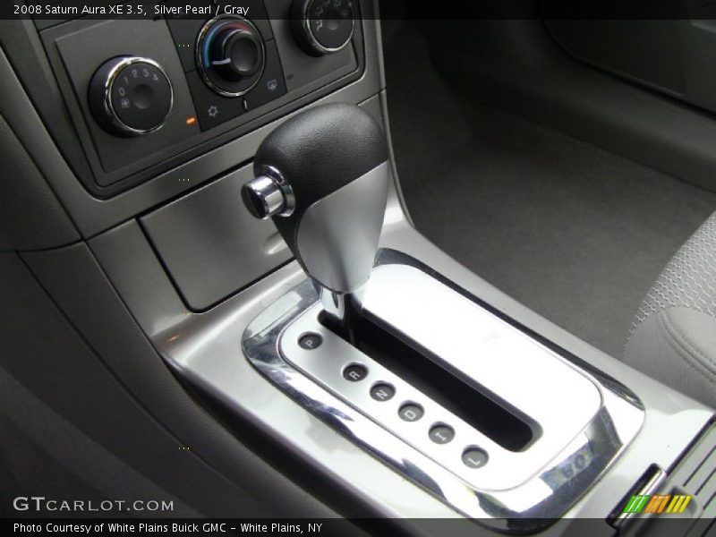Silver Pearl / Gray 2008 Saturn Aura XE 3.5