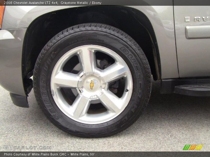 Graystone Metallic / Ebony 2008 Chevrolet Avalanche LTZ 4x4