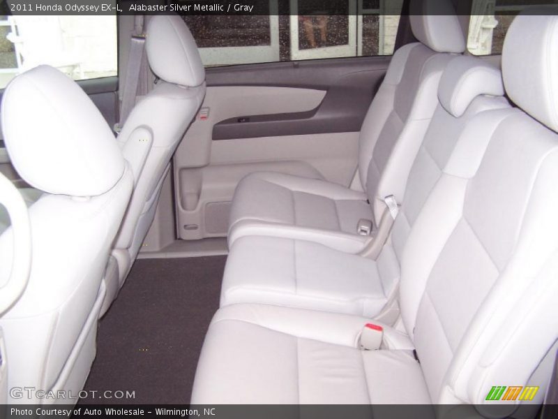 Alabaster Silver Metallic / Gray 2011 Honda Odyssey EX-L
