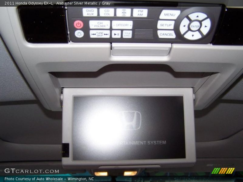 Alabaster Silver Metallic / Gray 2011 Honda Odyssey EX-L