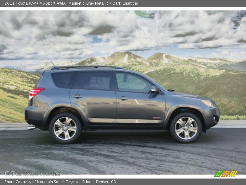 Magnetic Gray Metallic / Dark Charcoal 2011 Toyota RAV4 V6 Sport 4WD