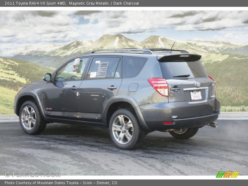 Magnetic Gray Metallic / Dark Charcoal 2011 Toyota RAV4 V6 Sport 4WD