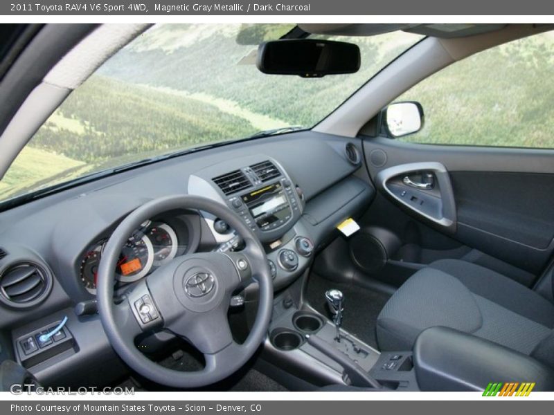 Magnetic Gray Metallic / Dark Charcoal 2011 Toyota RAV4 V6 Sport 4WD