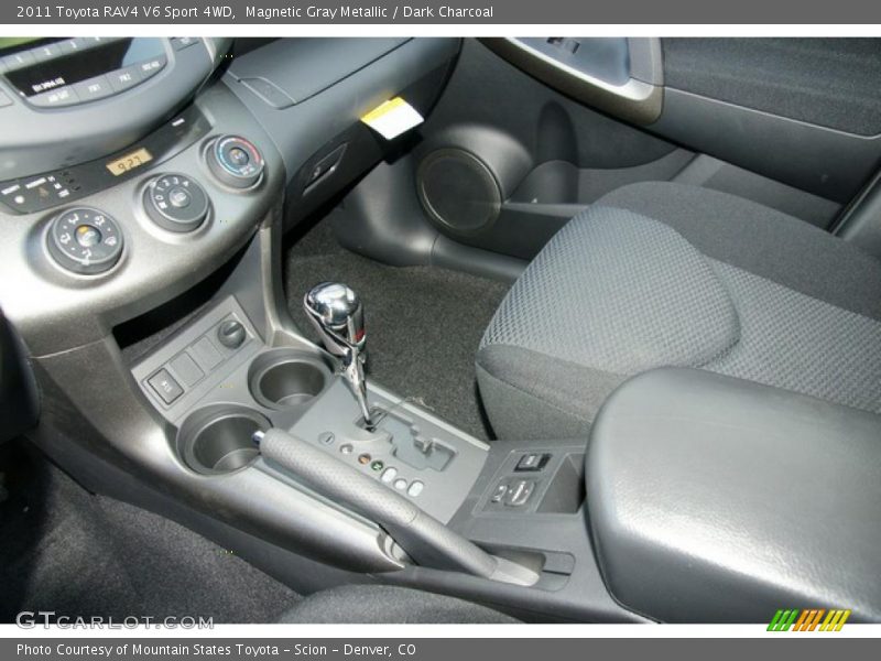 Magnetic Gray Metallic / Dark Charcoal 2011 Toyota RAV4 V6 Sport 4WD